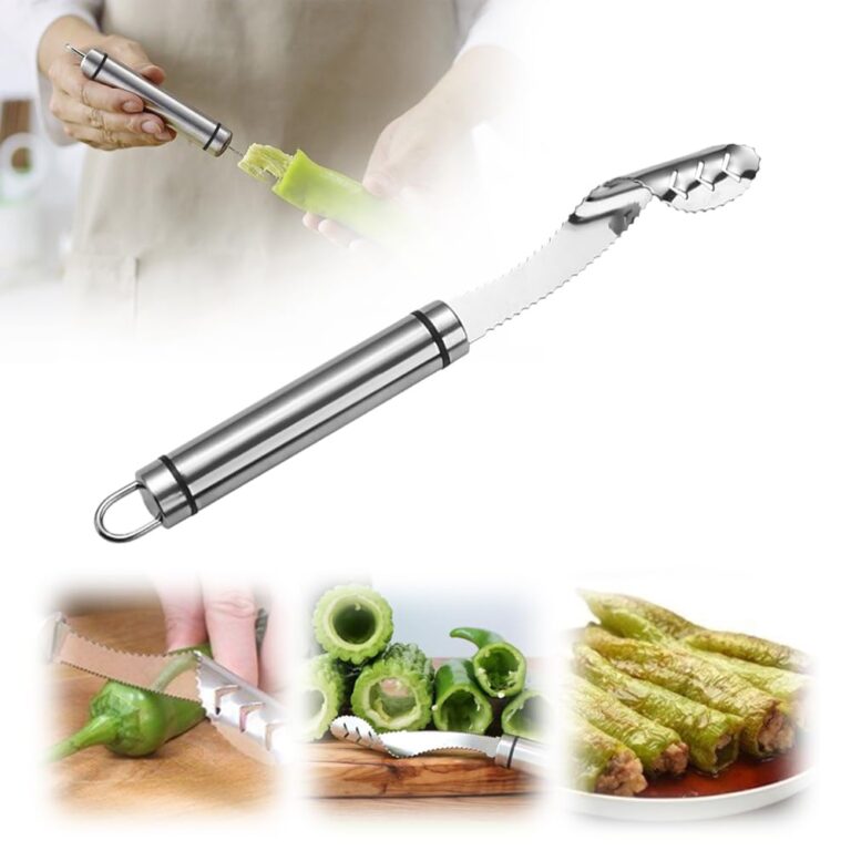 2-in-1 Pepper Corer and Deseeder Tool