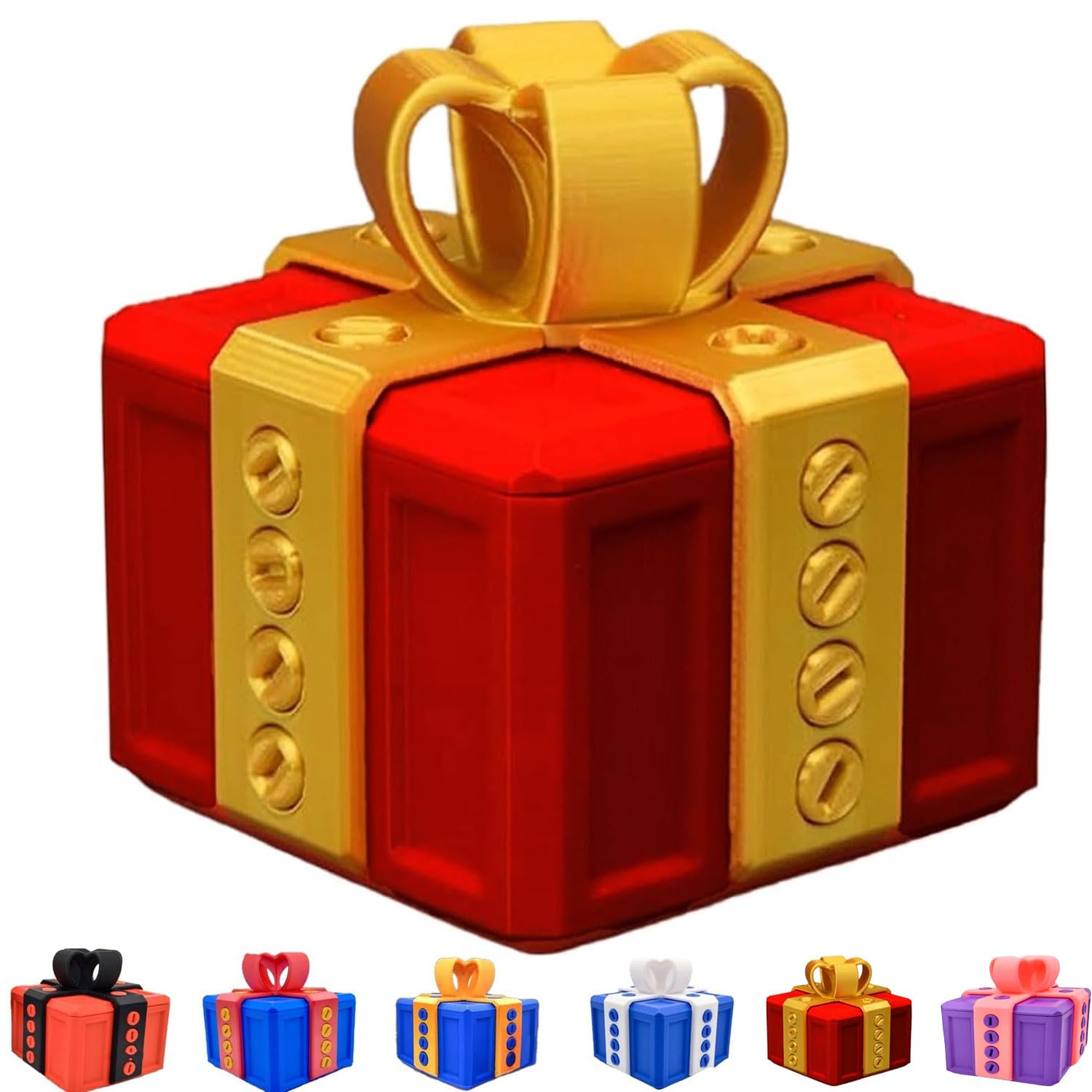 Annoying Gift Box with Screws