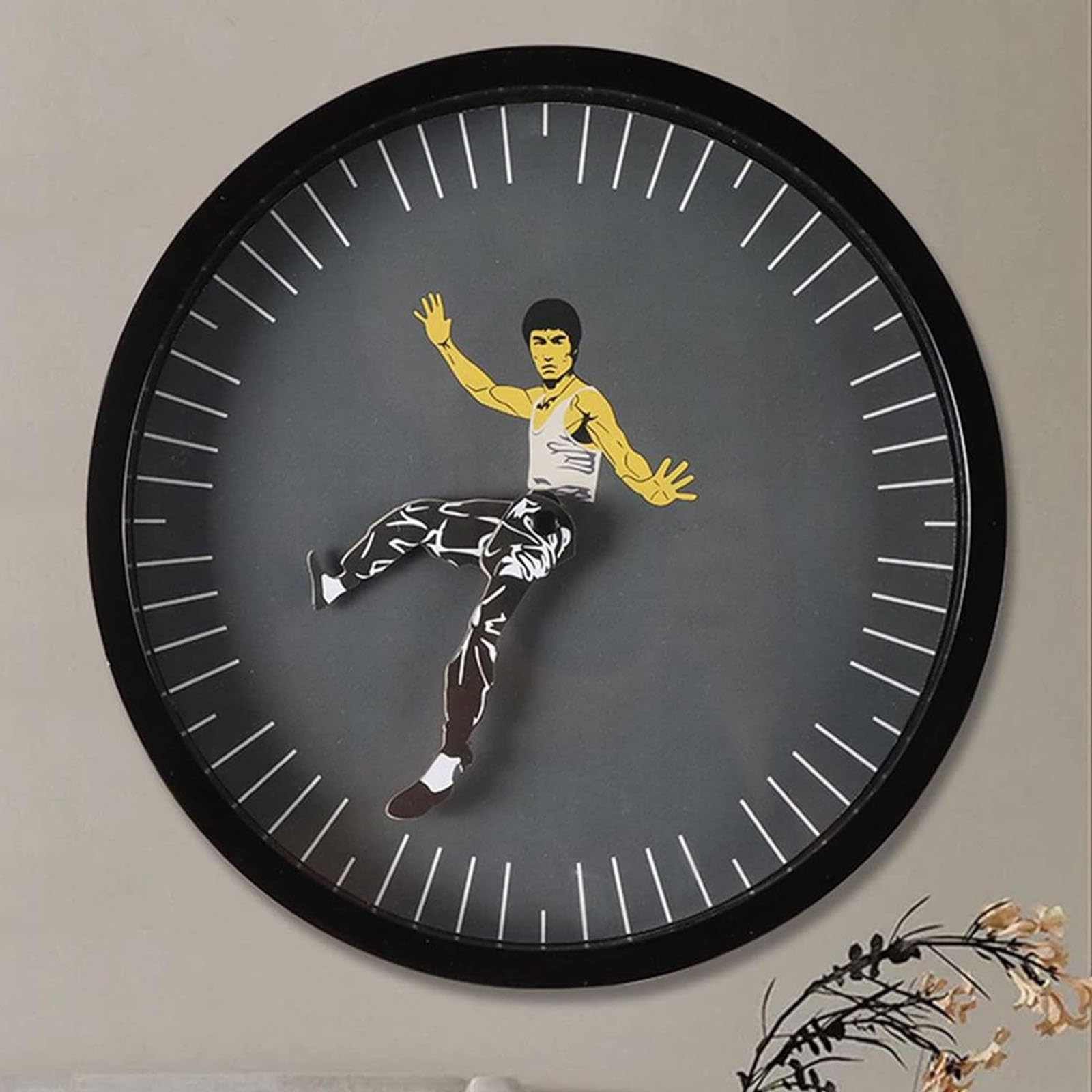 Bruce Lee wall clock