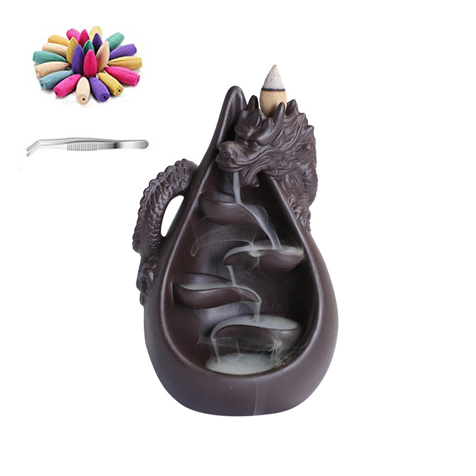 Ceramic Backflow Incense Burner
