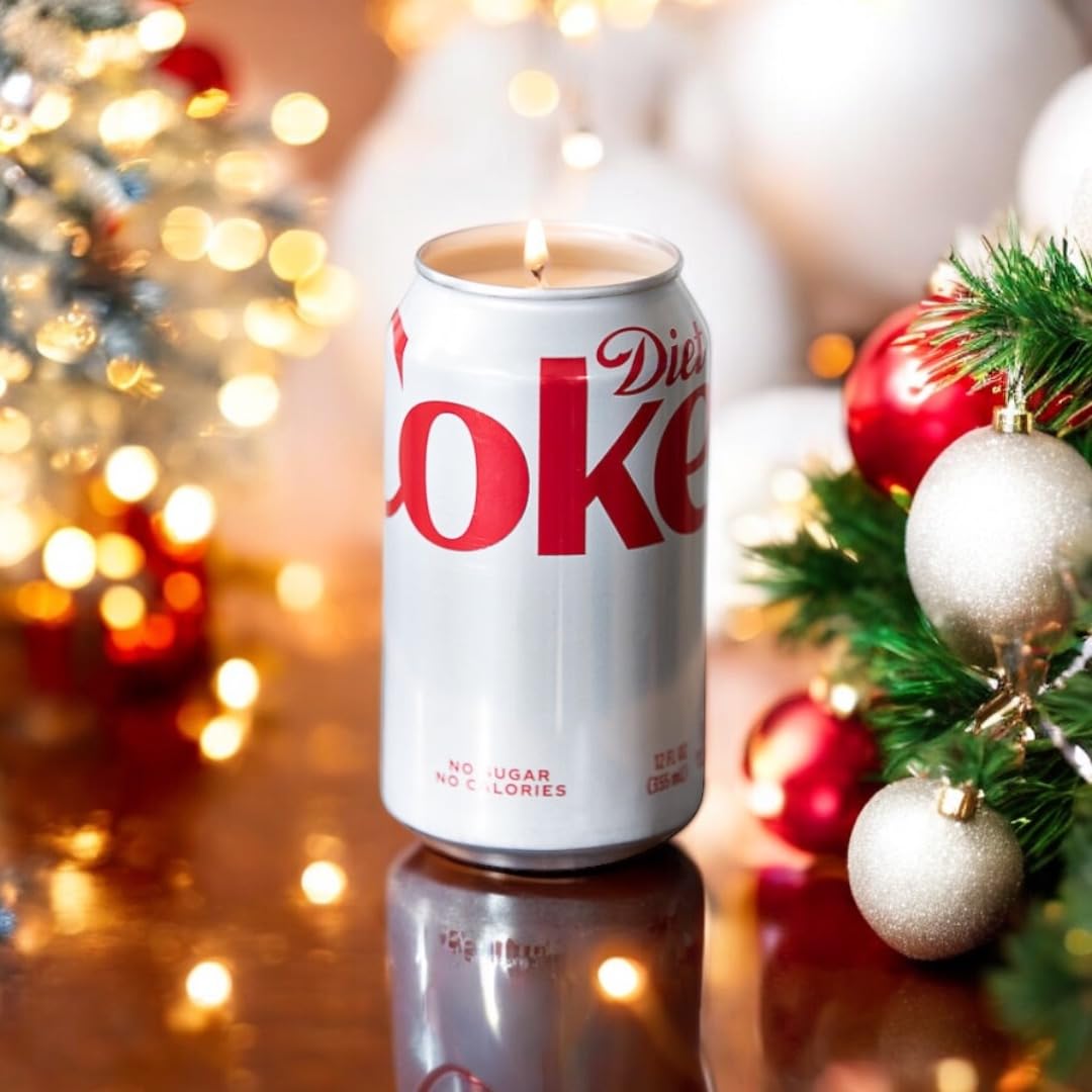 Diet Cola Soda Can Candle