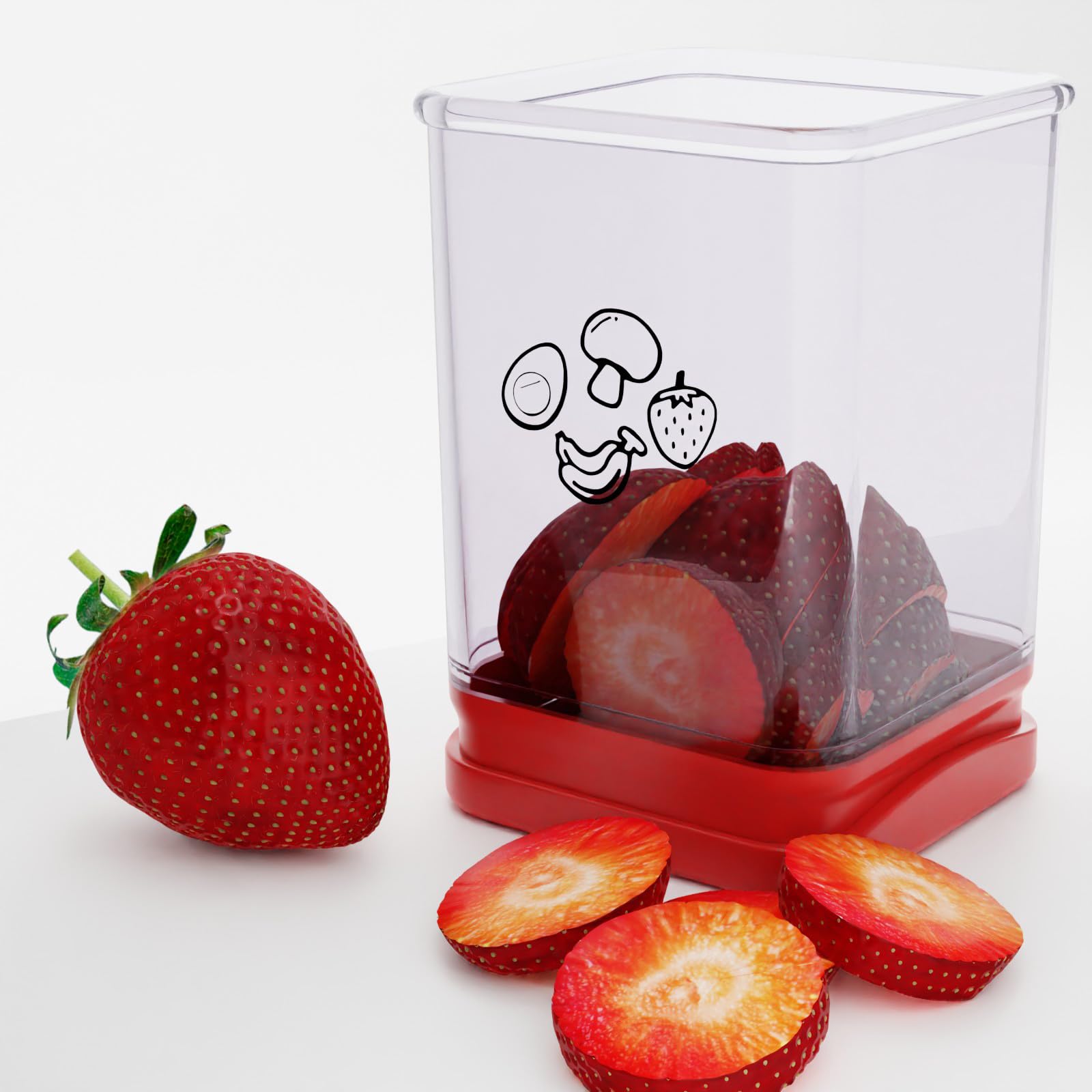 Fruit Slicer Cup for Soft Fruits & Eggs