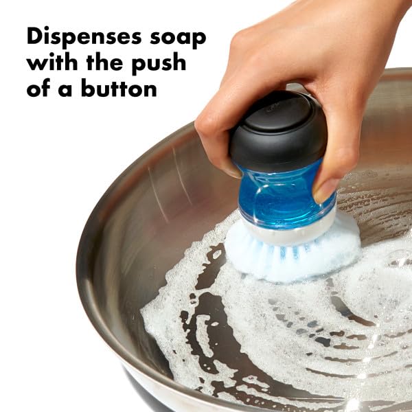 Good Grips Soap Dispensing Palm Brush