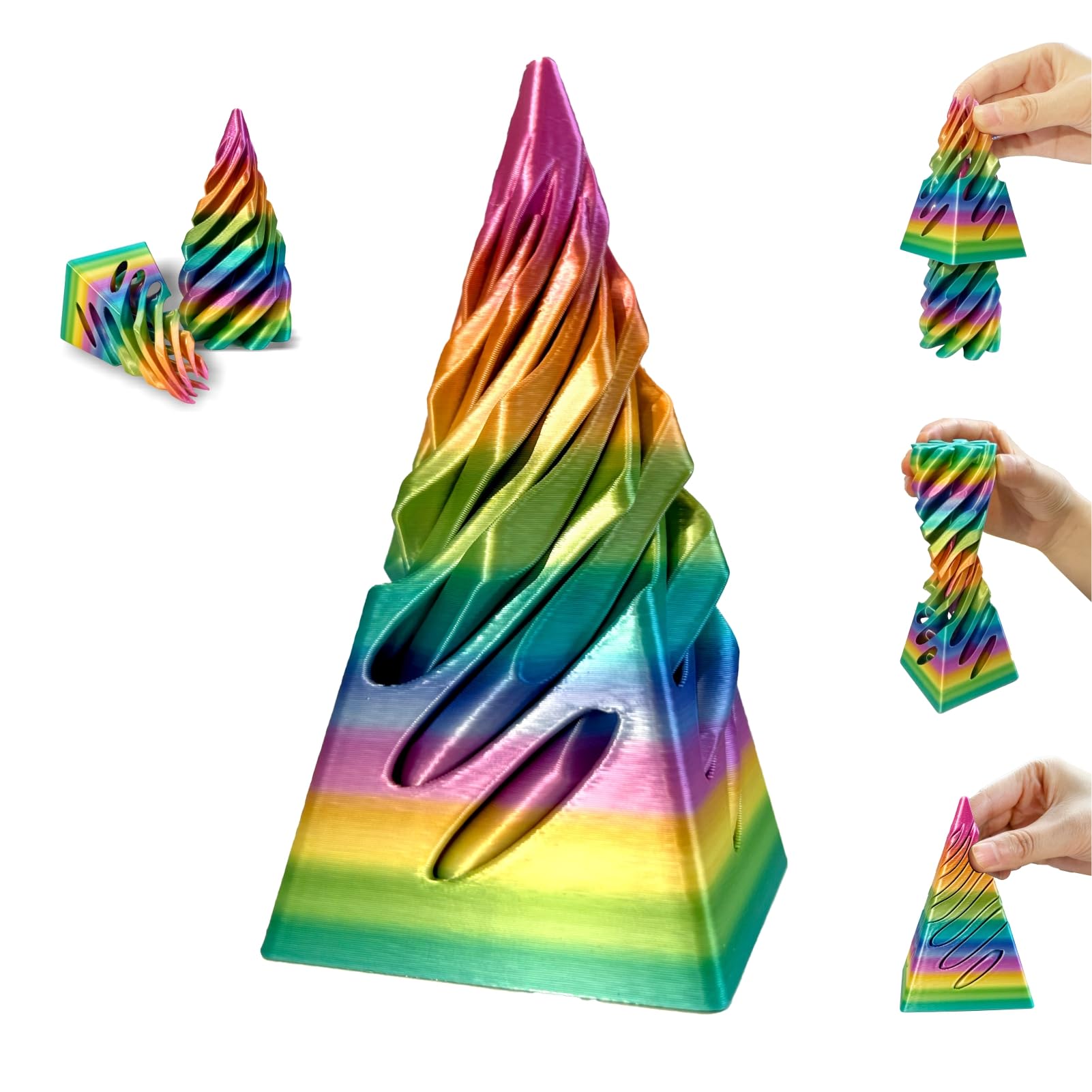 Crossing Pyramid Fidget Toy