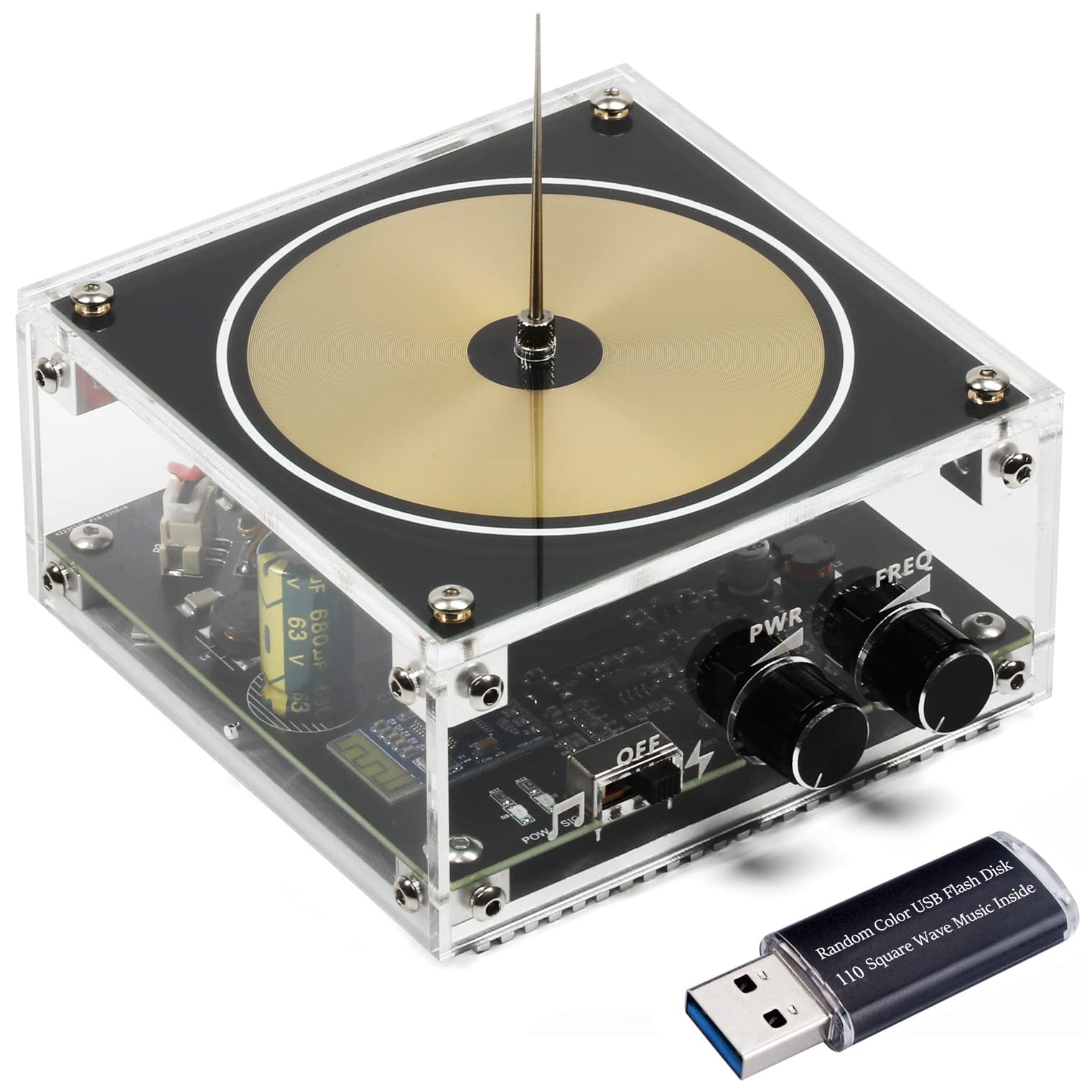 Bluetooth Music Tesla Coil Arc Plasma Loudspeaker