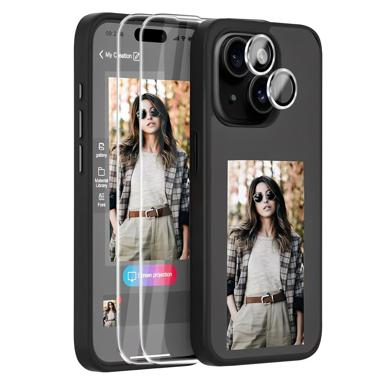 5 in 1 E-Ink Phone Case