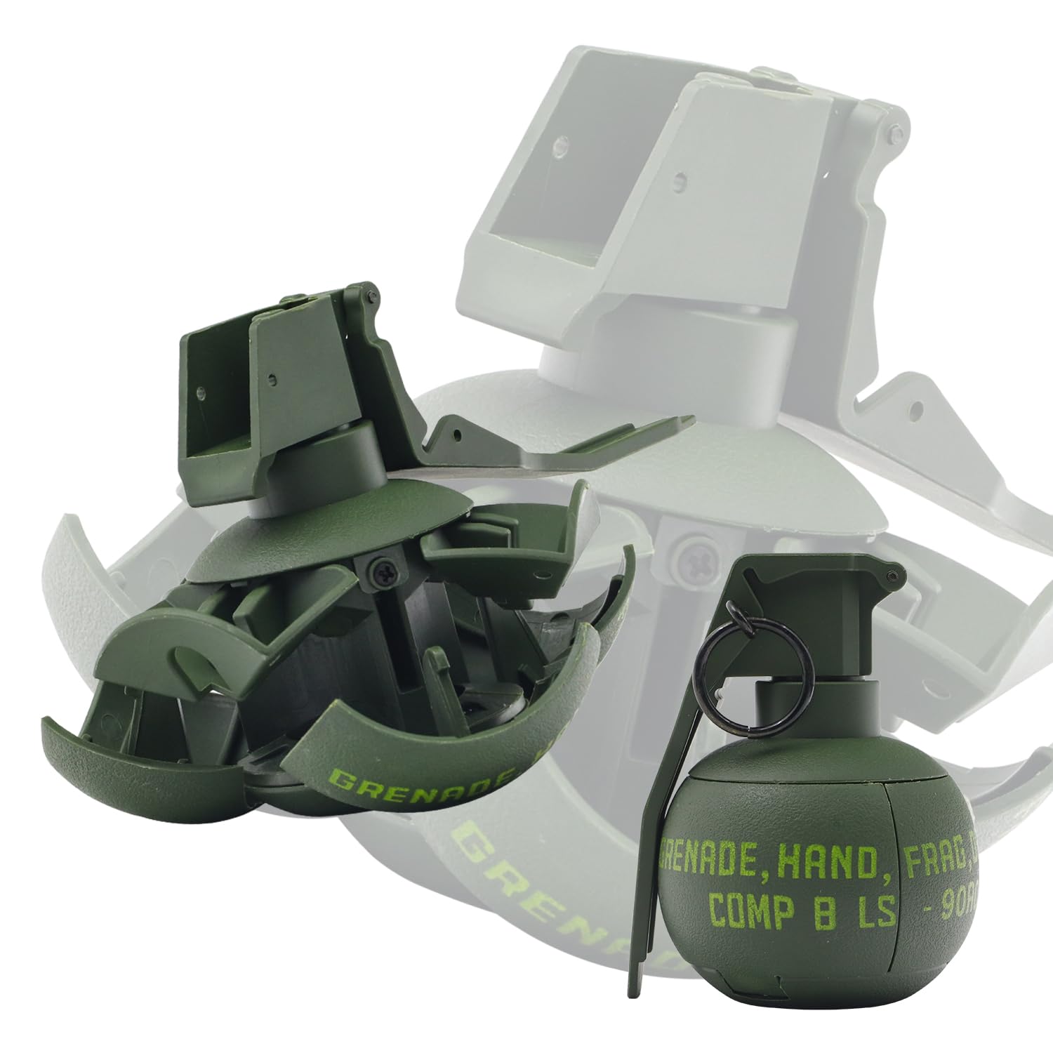 Plastic Toy Hand Grenade for Airsoft & Role Play