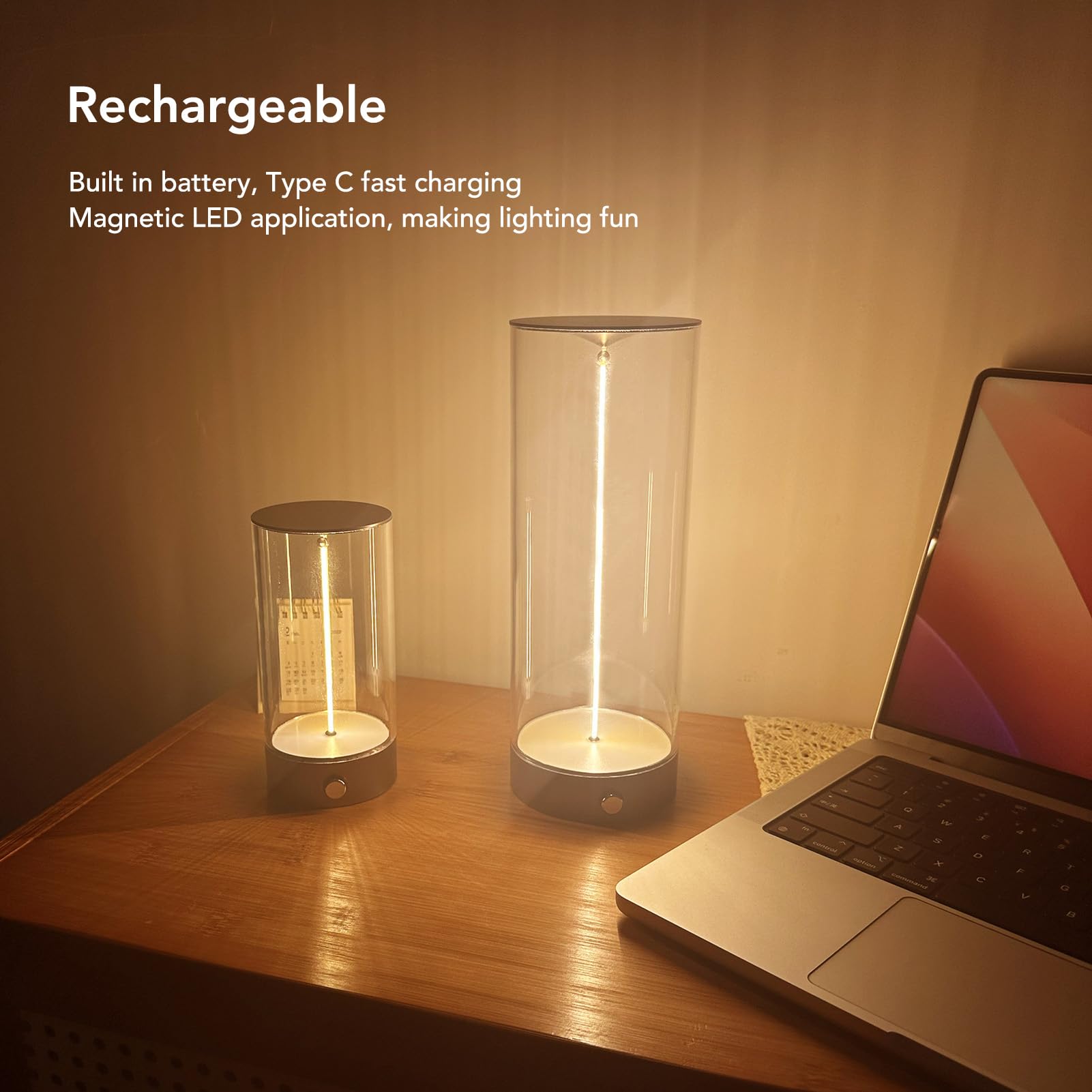 Modern Minimalist Touch Bedside Night Light