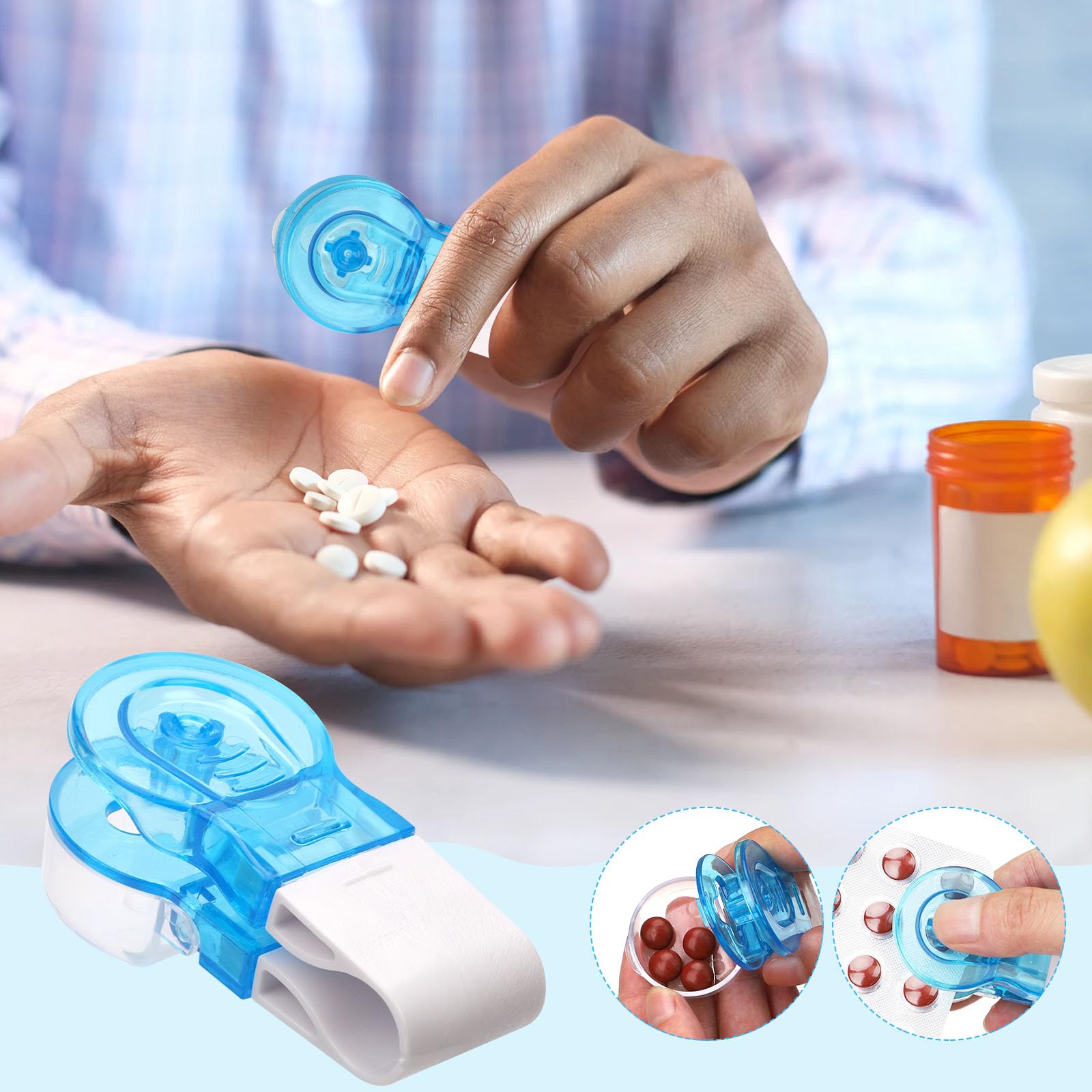 Portable Pill Blister Pack Remover Tool