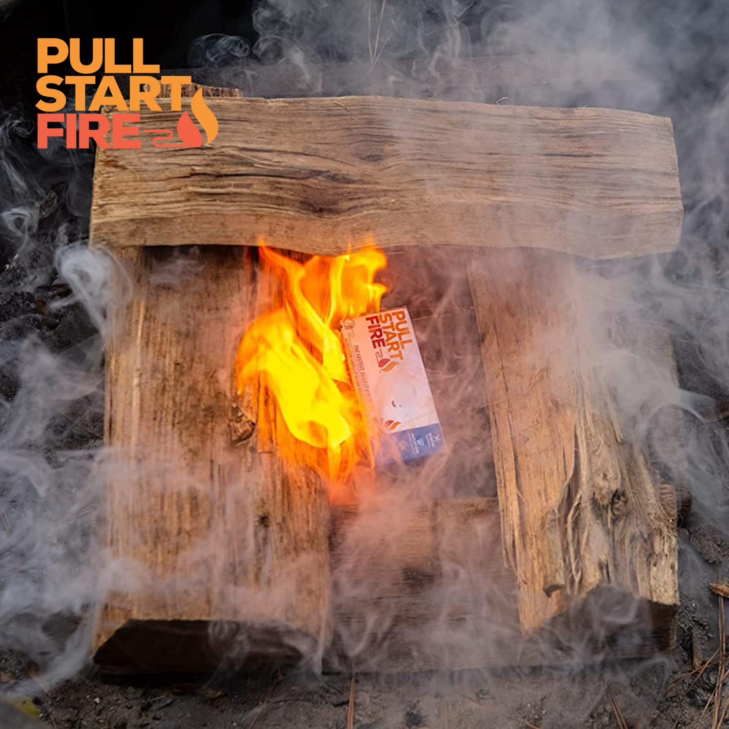 Pull Start Firestarter,Lights Fires in Seconds, No Matches Needed
