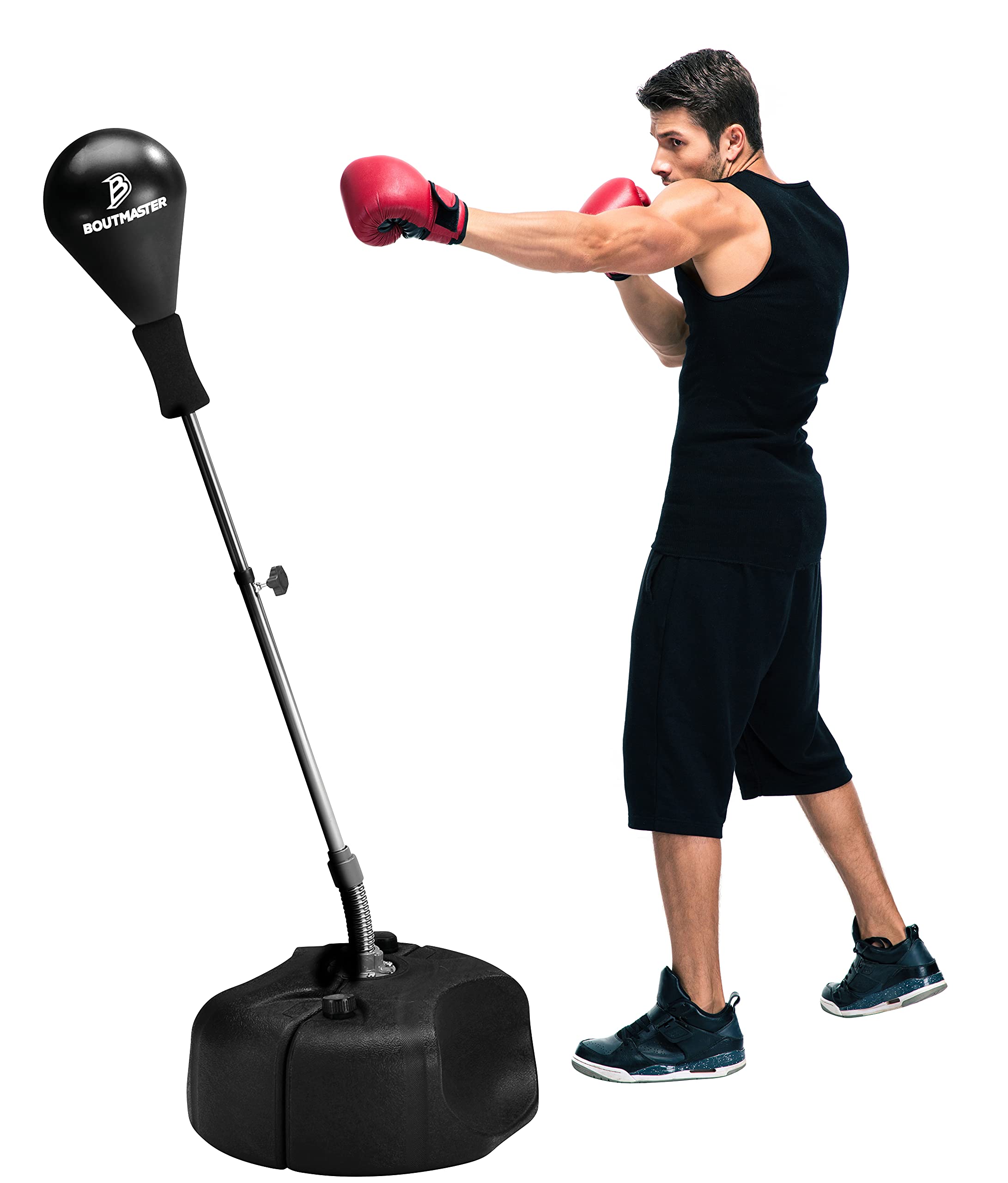 Punching Bag with Adjustable Stand