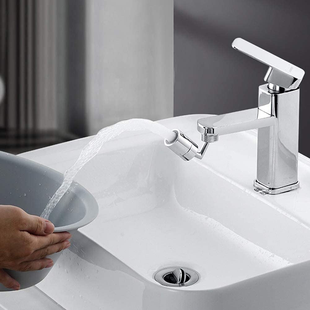 Swivel Sink Faucet Aerator Big Angle Dual-function Sprayer