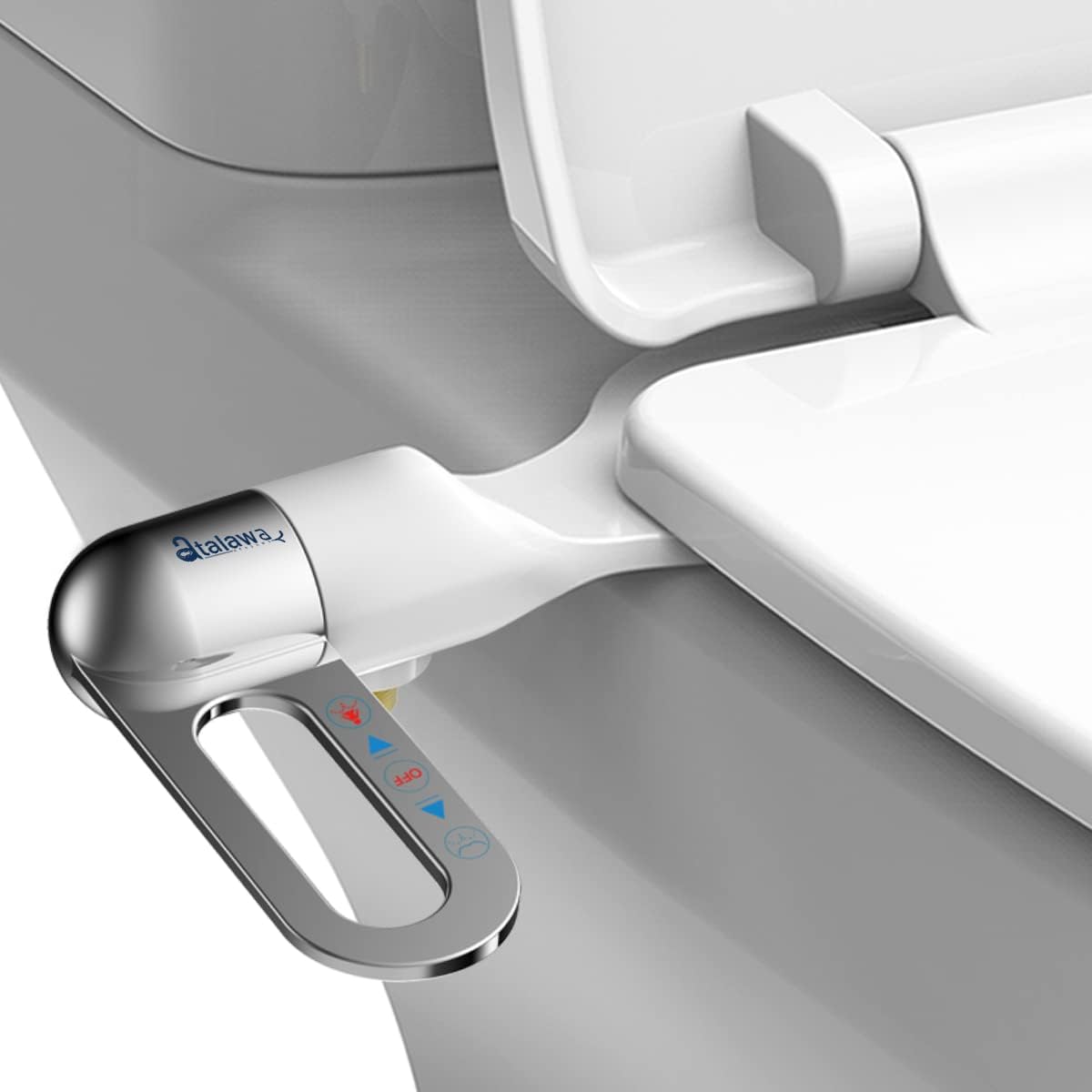 Ultra Slim Non-Electric Bidet with Dual Nozzle