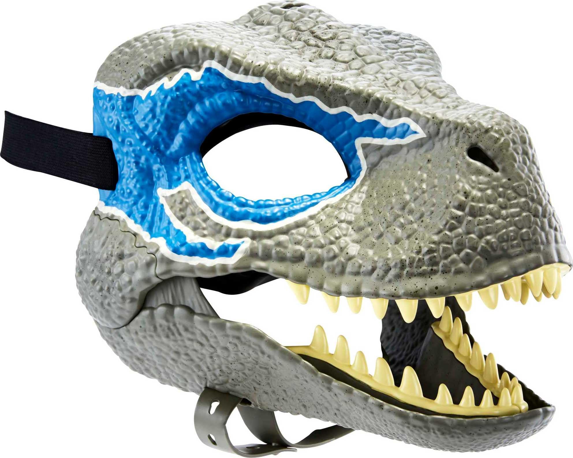 Velociraptor Blue Dinosaur Mask