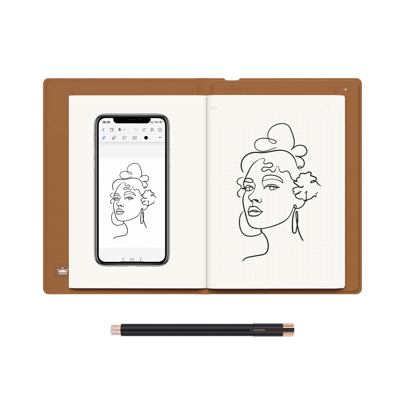 2-in-1 Digital Notebook