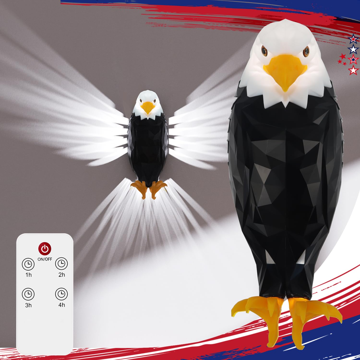 Bald Eagle LED Wall Light