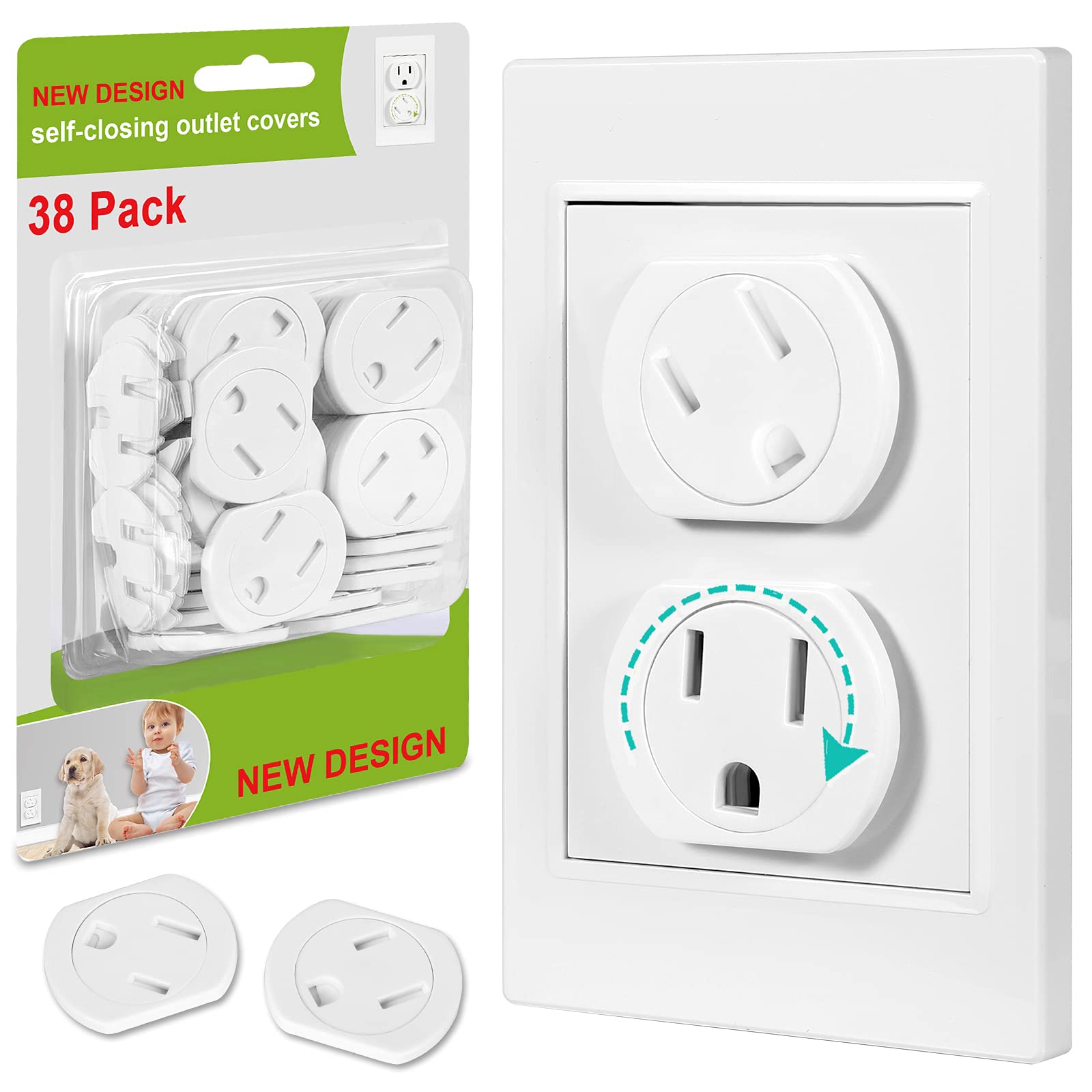 Child-Proof Swivel Outlet Covers
