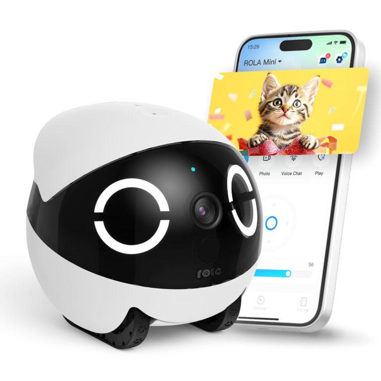 Mini 2K Pet Camera Robot