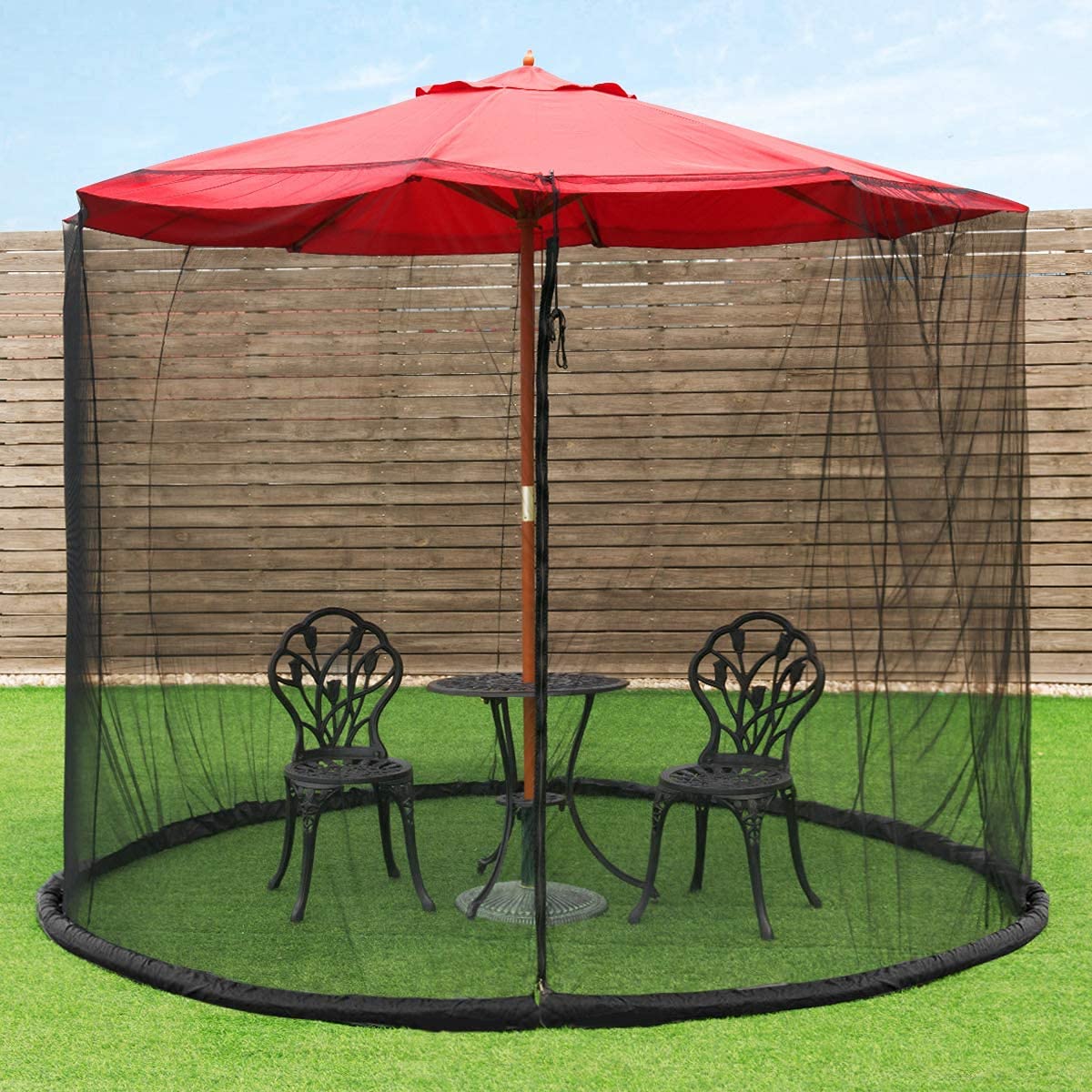 Patio Umbrella Mosquito Net Cover