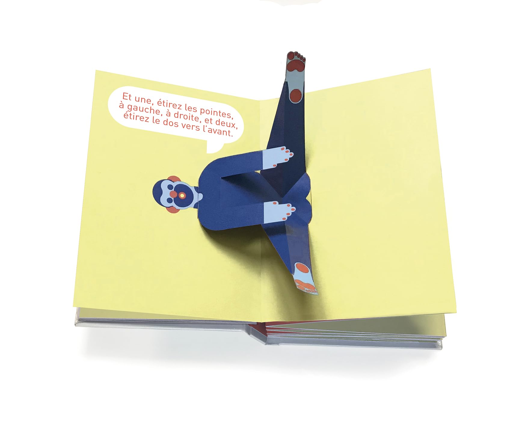 Pop-Up Yoga Book Interactive Exercise Guide