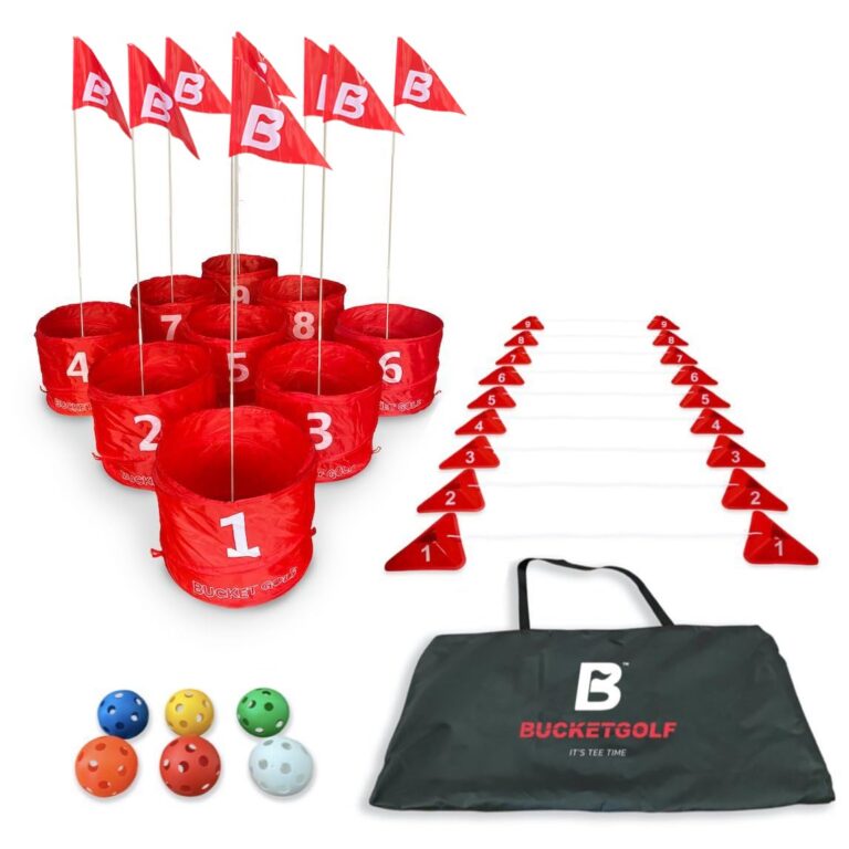 Portable 9-Hole Backyard Golf Game