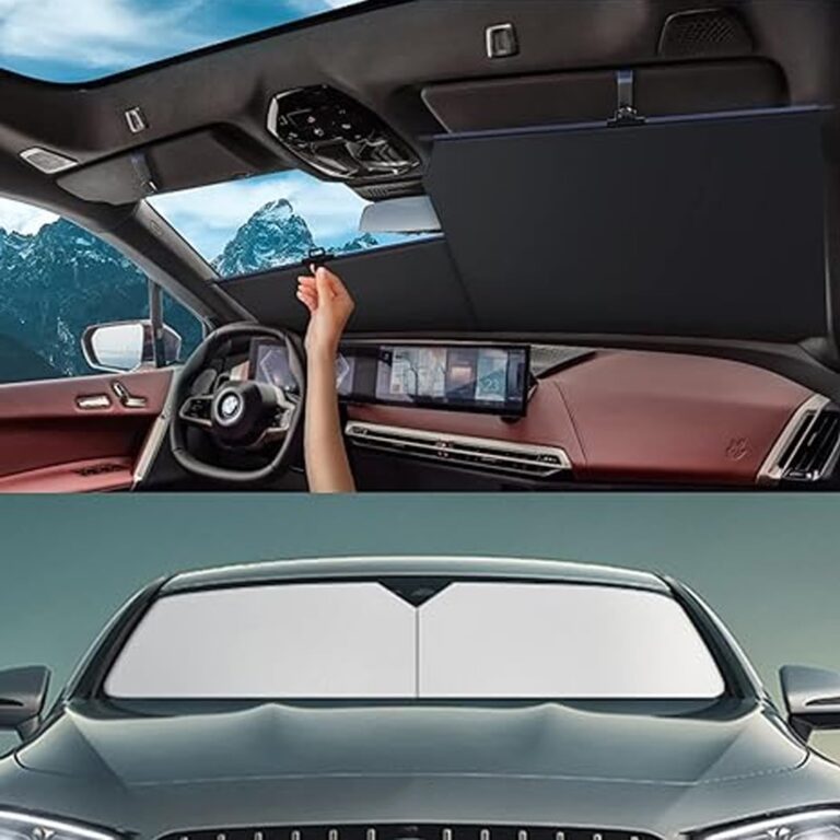 Retractable Car Windshield Sunshade