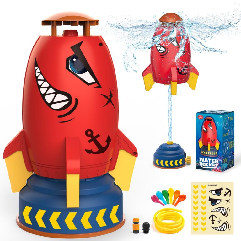 Rocket Sprinkler Outdoor Water Toy for Kids