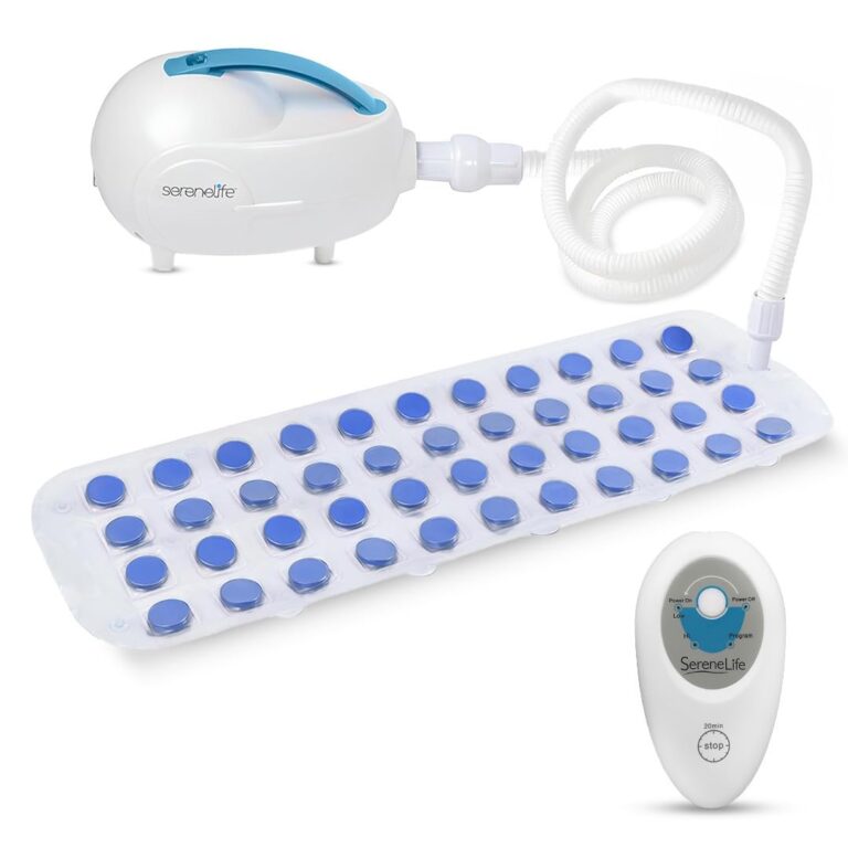 SereneLife Heated Bubble Bath Massage Mat