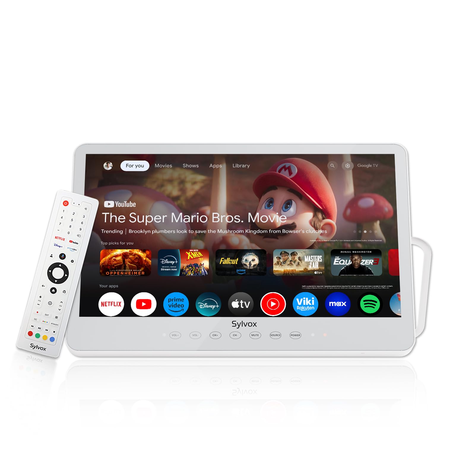 Waterproof 15.6 Portable 1080P Smart TV