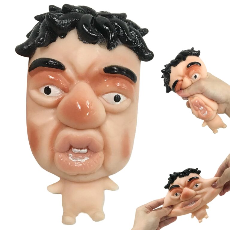 Funny Squishy Face Fidget Toy for Stress Relief